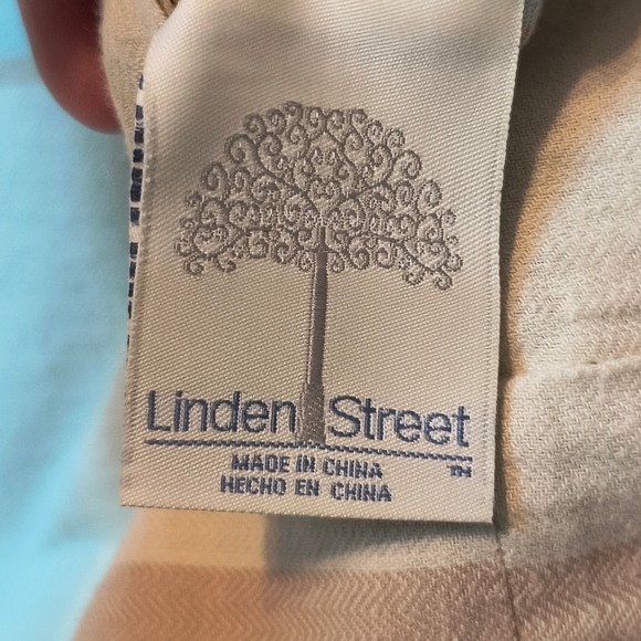 Linden Street Set Of 2 Teal Floral Reverse Cottage Core Pillow Shams Standard - Picture 7 of 7